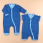 Preview: JULAWI Baby-Schlafanzug eBook Schnittmuster Gr 50 -92